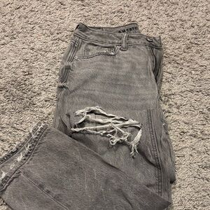 American Eagle Outfitters Gray Denim Pants